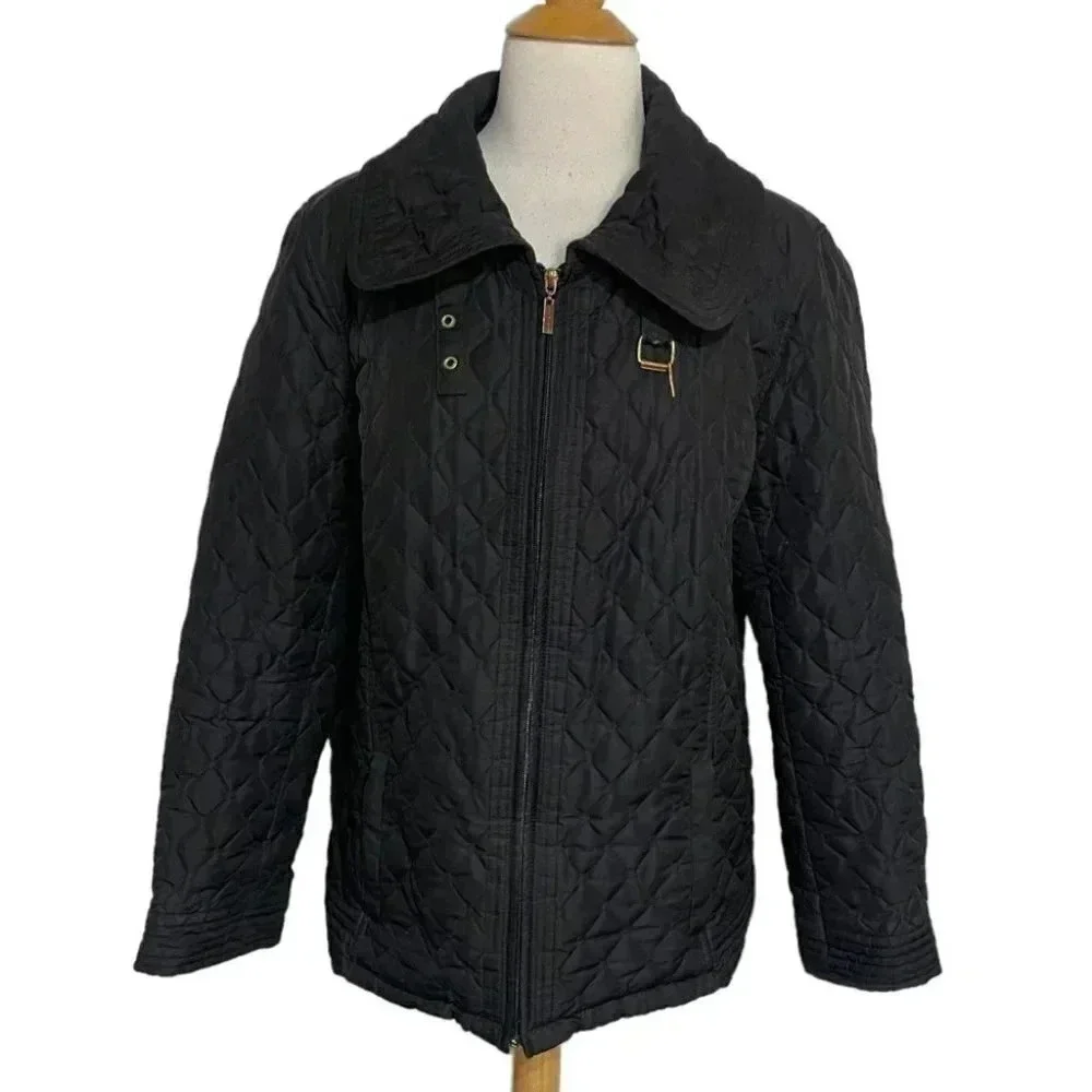 Weather Tamer XL‎ Black quilted winter jacket